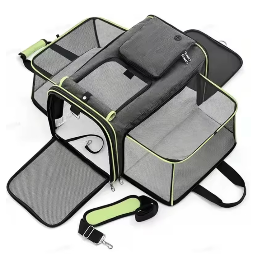 Sac de Voyage Extensible pour Chat et Petit Chien – Transport Sécurisé