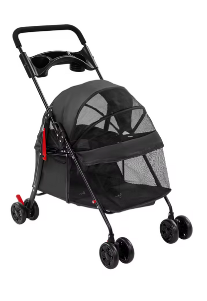 Poussette Pliable pour Chien et Chat – Confort et Sécurité pour Vos Promenades