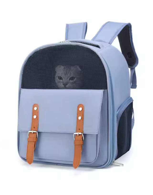 Sac à Dos de Transport pour Chat et Petit Chien – Sac Respirant et Confortable pour Voyage et Sorties