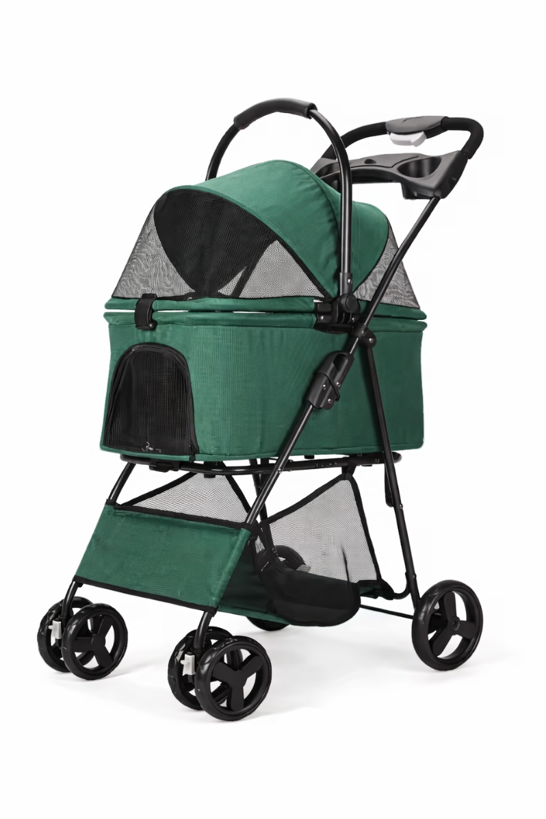 Poussette Premium pour Chien – Confort et Sécurité pour Vos Promenades