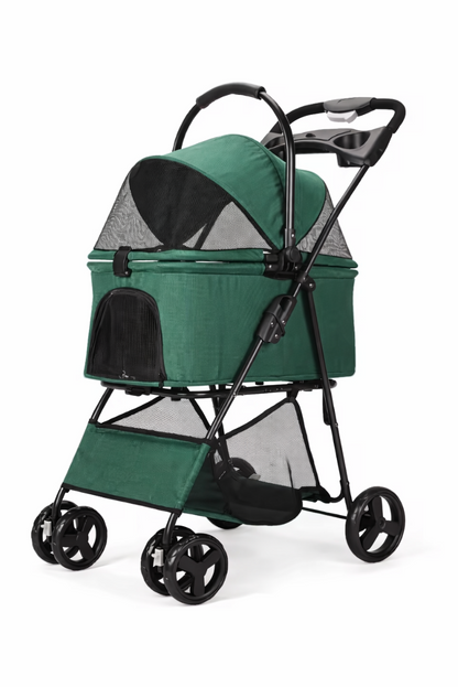 Poussette Premium pour Chien – Confort et Sécurité pour Vos Promenades