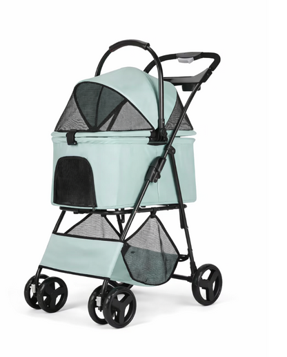 Poussette Premium pour Chien – Confort et Sécurité pour Vos Promenades