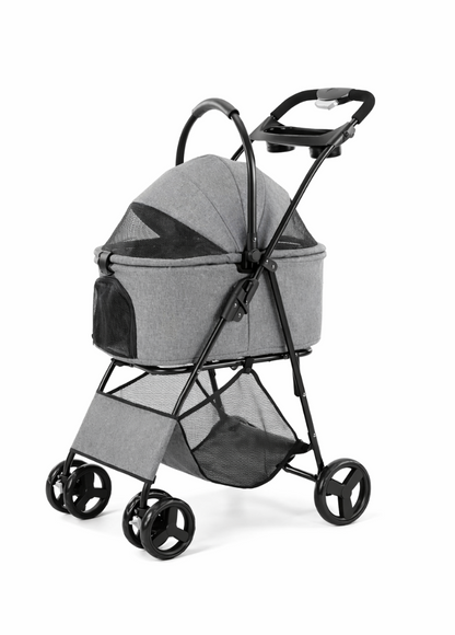 Poussette Premium pour Chien – Confort et Sécurité pour Vos Promenades