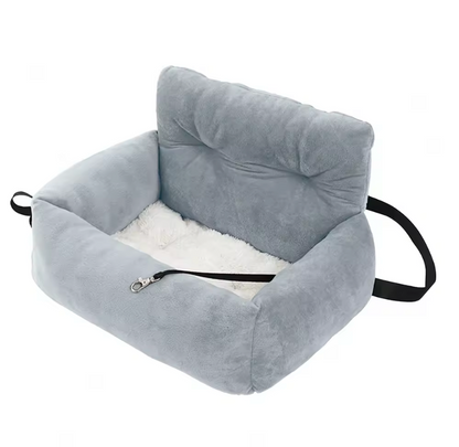 Siège Auto Confort pour Chien – Coussin Surélevé avec Housse Lavable