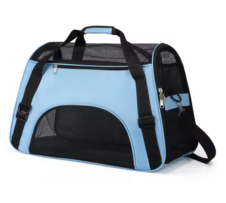Sac de Transport Pliable pour Chat et Petit Chien – Sac Respirant et Confortable pour Voyage