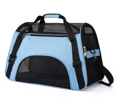 Sac de Transport Pliable pour Chat et Petit Chien – Sac Respirant et Confortable pour Voyage