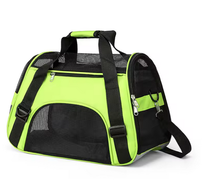 Sac de Transport Pliable pour Chat et Petit Chien – Sac Respirant et Confortable pour Voyage