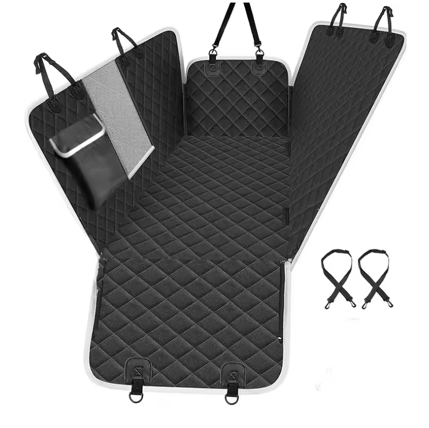 Housse de Protection pour Siège Arrière de Voiture – Protection Anti-Poils et Imperméable pour Chien