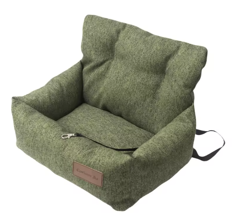 Siège Auto Confort pour Chien et Chat – Panier de Transport Sécurisé pour Voiture