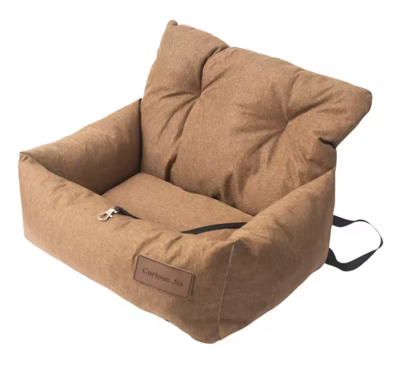Siège Auto Confort pour Chien et Chat – Panier de Transport Sécurisé pour Voiture