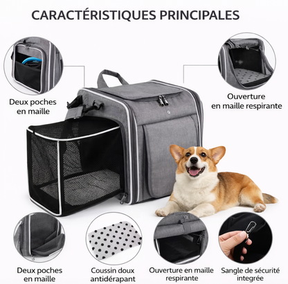 Panier Vélo pour Petit Chien – Sac de Transport Résistant