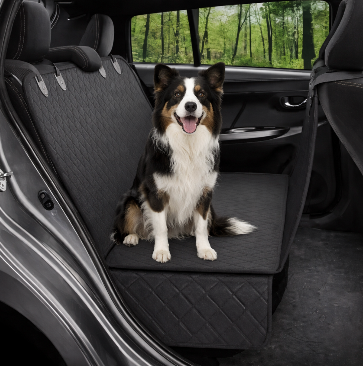 Housse Voiture pour Chien – Protection Banquette Anti-Poils