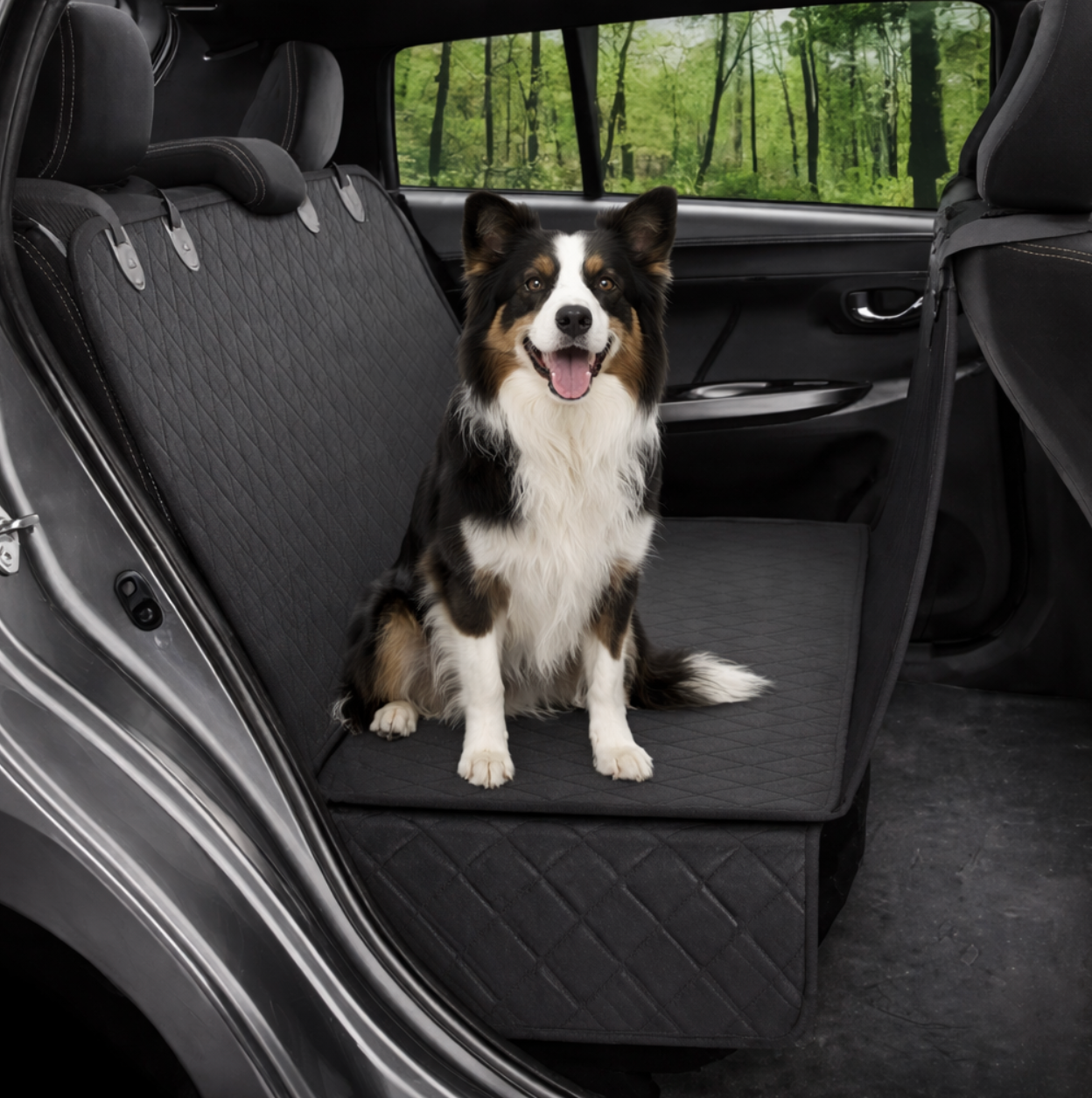 Housse Voiture pour Chien – Protection Banquette Anti-Poils