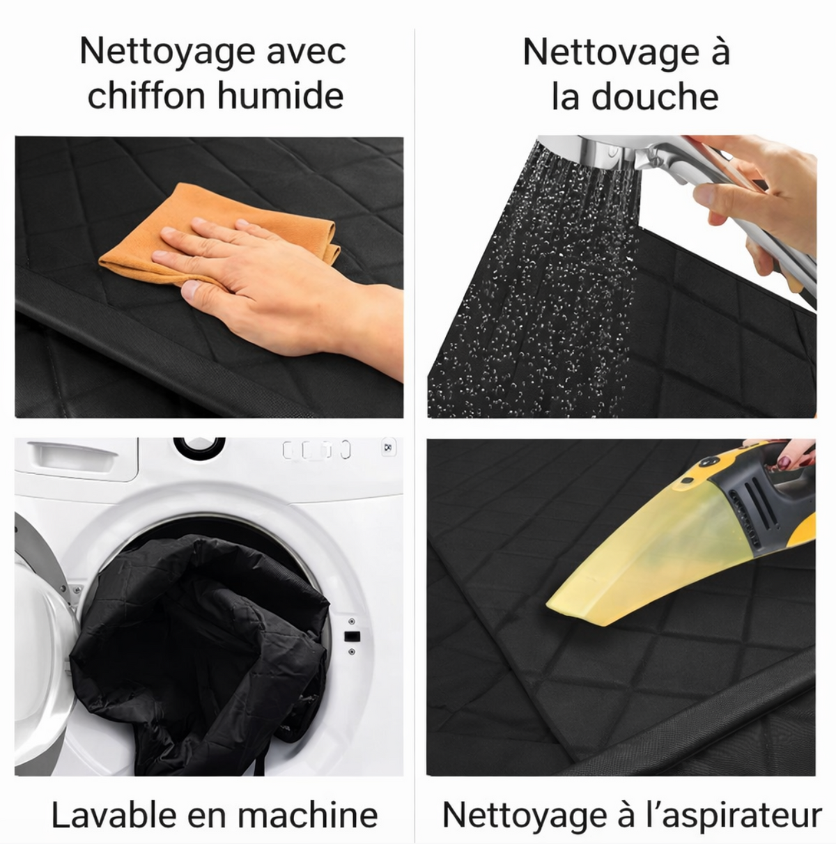 Housse Voiture pour Chien – Protection Banquette Anti-Poils