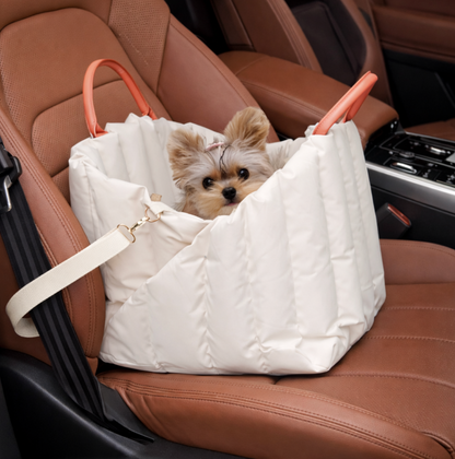 Sac de Transport Confort pour Chat – Siège Auto Sécurisé et Moelleux
