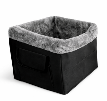 Siège Auto Confort pour Chien – Panier de Voiture Sécurisé et Douillet pour Animaux