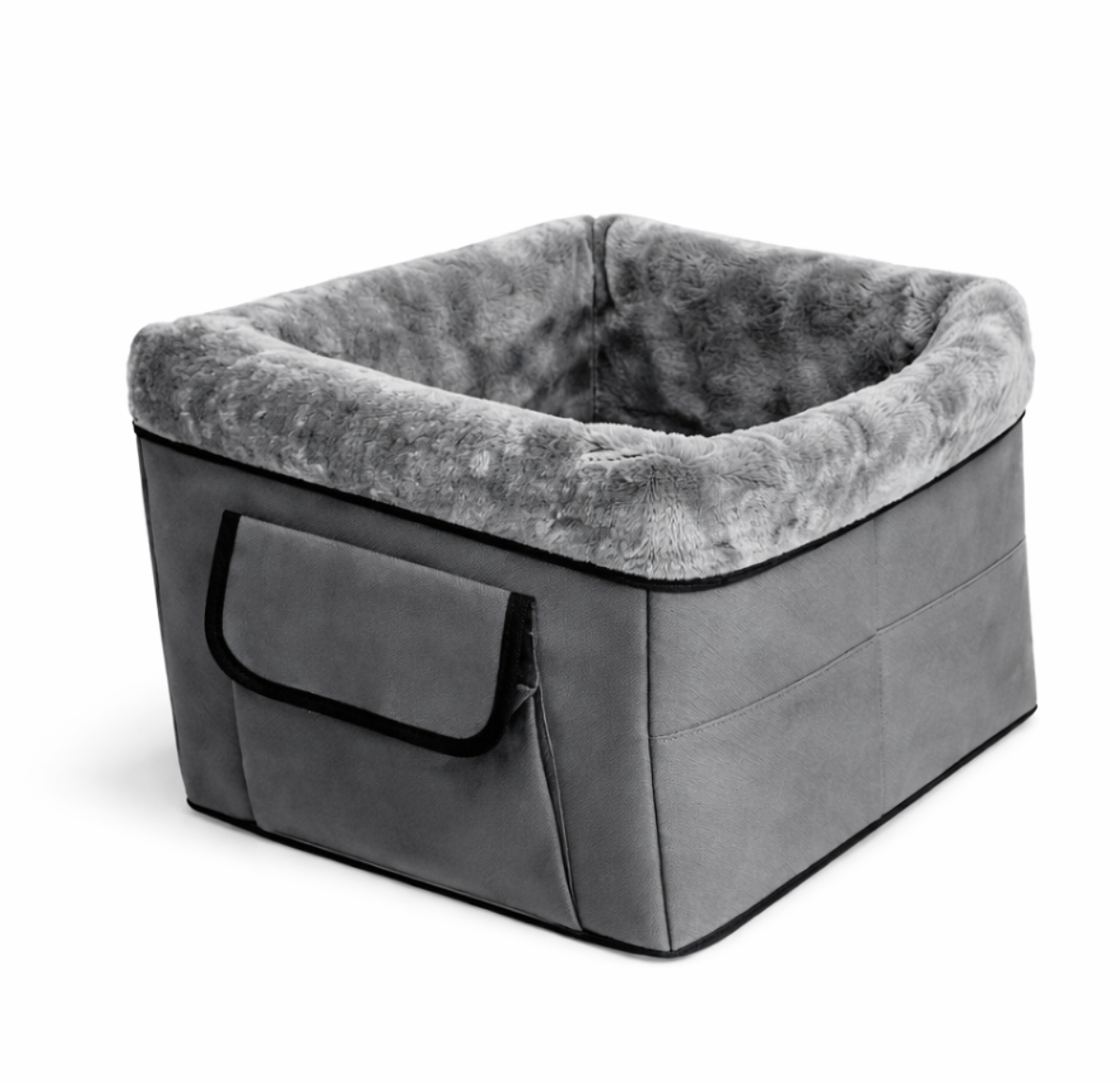 Siège Auto Confort pour Chien – Panier de Voiture Sécurisé et Douillet pour Animaux