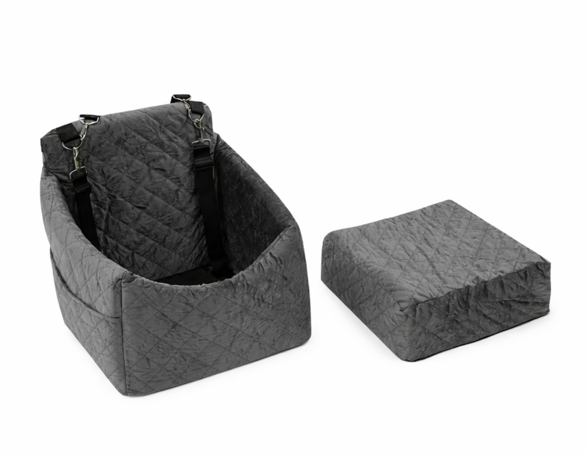 Siège Auto Sécurisé pour Chat et Petit Chien – Panier de Transport Confortable pour Voiture