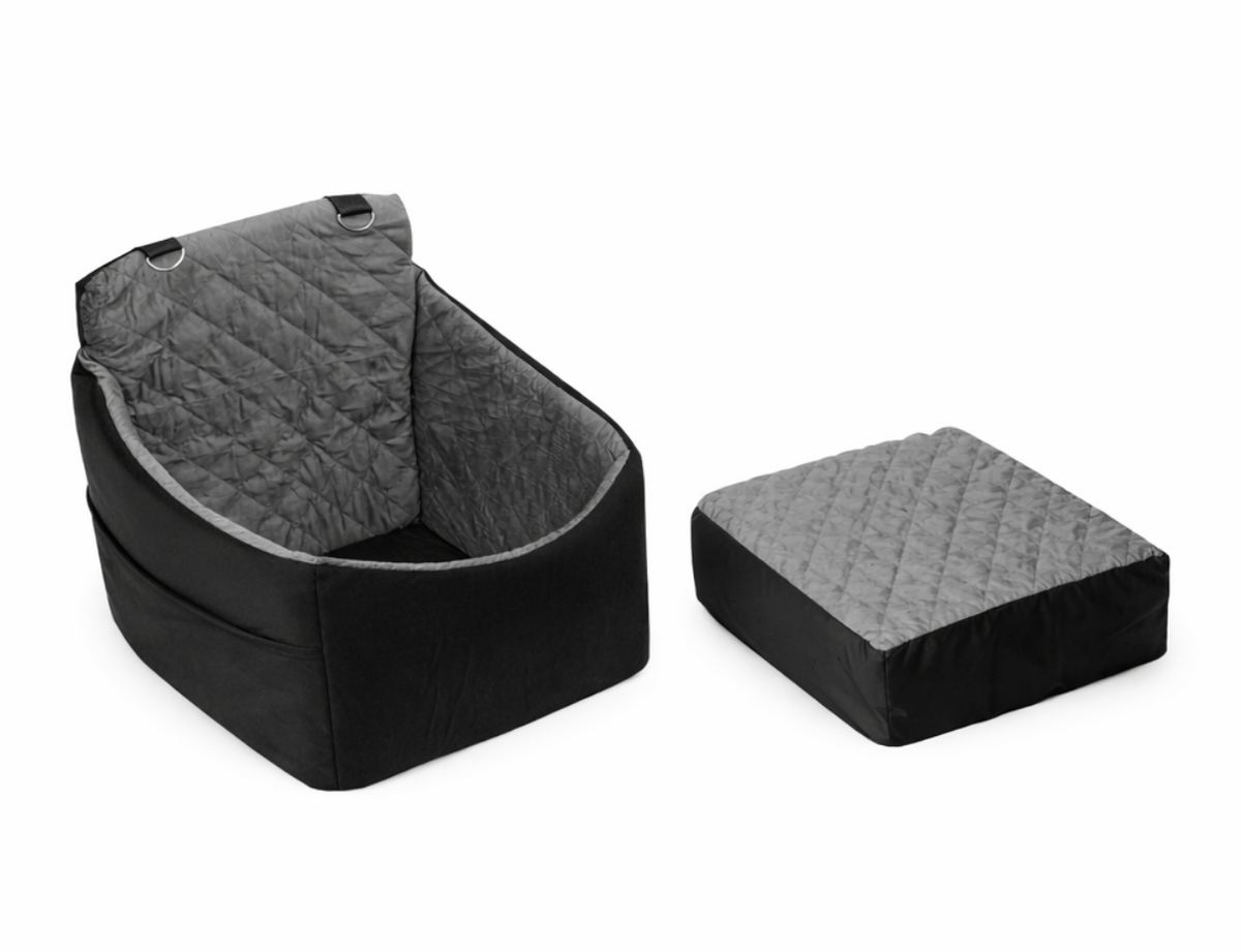 Siège Auto Sécurisé pour Chat et Petit Chien – Panier de Transport Confortable pour Voiture