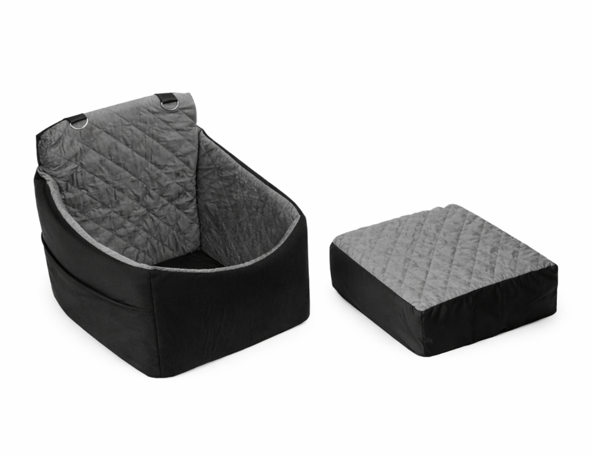 Siège Auto Sécurisé pour Chat et Petit Chien – Panier de Transport Confortable pour Voiture